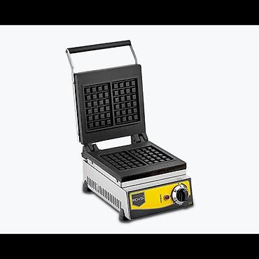 Remta Waffle Aparatı – Təkli Kvadrat Model, 1200W Remta W10 tək
