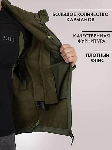 Куртки: Тактическая софтшелл-куртка с флисовой подкладкой Здравствуйте — 3