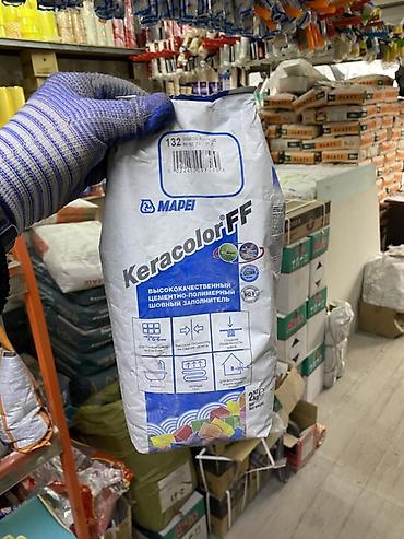 Затирка Цементная, Для кафеля, керамической плитки, Mapei