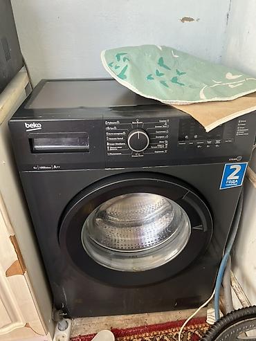 bwb e34: Стиральная машина Beko, фронтальная загрузка, черная. Основные — 1