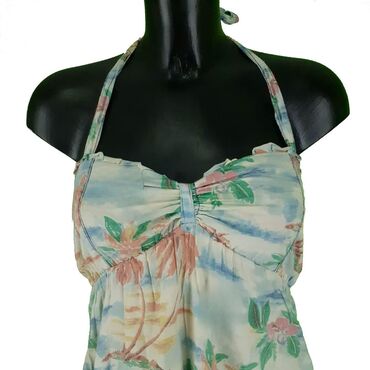 Haljine: XS, bоја - Šareno, Koktel, klub, Na bretele — 1