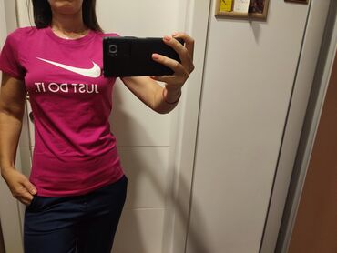 santoro majice: Nike, S (EU 36), Pamuk, bоја - Roze