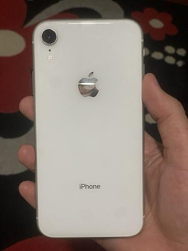 IPhone Xr, Б/у, 64 ГБ, Белый, 100 %
