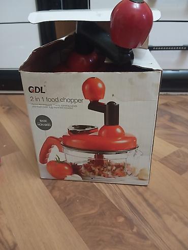 Ev və bağ: GDL 2-in-1 Food Chopper - Mətbəx üçün çoxfunksiyalı doğrayıcı və — 1