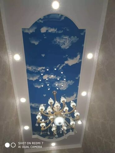 Натяжной потолок: Натяжной потолок Матовое, 3D потолки, Глянцевое Бесплатный замер, Бесплатная консультация, Гарантия — 9