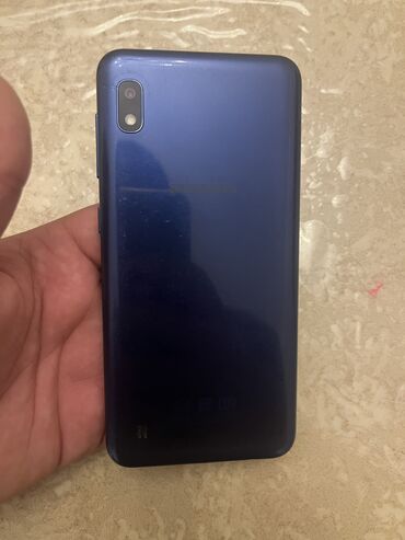 Çaydanlar: Samsung Galaxy A10, 2 GB, rəng - Göy, Barmaq izi