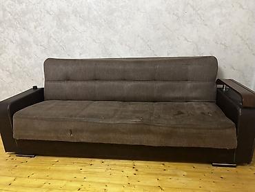Divanlar: Divan-kravat, İşlənmiş, Açılan, Bazalı, Parça, Çatdırılma yoxdur — 1