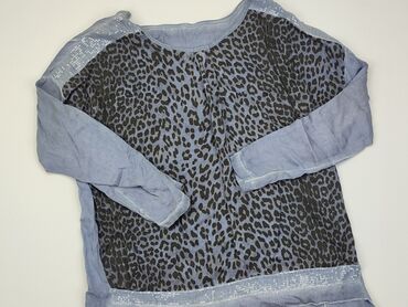 fioletowa bluzki z długim rękawem: Bluzka Damska, XL, stan - Dobry