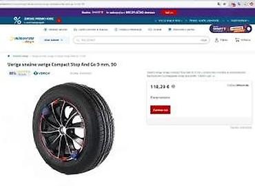 Auto oprema: Snežne lance Veriga Stop&Go Compact NT 9 mm – za putnička vozila — 15