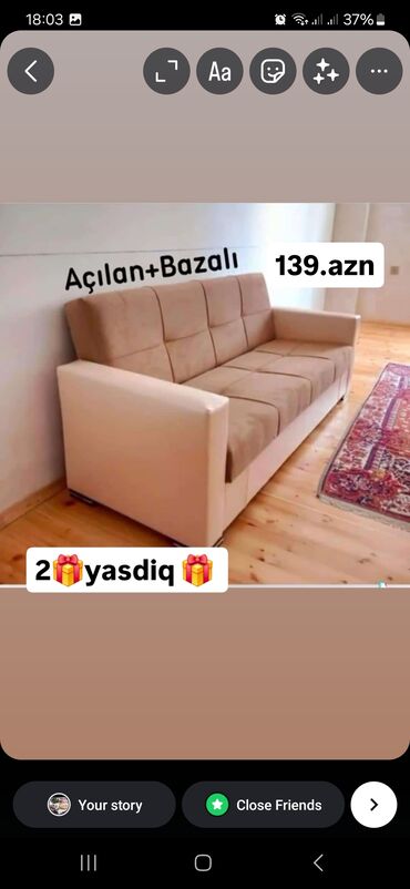 kreditle mebel: Divan, Yeni, Açılan, Bazalı, Parça, Ödənişli çatdırılma