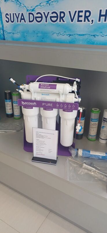 Su filtrləri: Məhsul: Ecosoft markalı məişət su təmizləmə sistemləri (reverse osmos) — 16