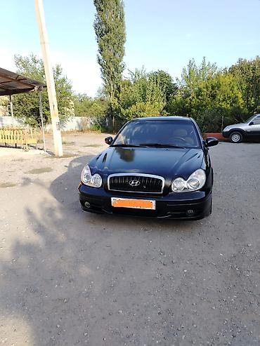 zapi masin: Hyundai Sonata sedan - Korpus: qara rəng, 4 qapı, xrom ön barmaqlıq — 1