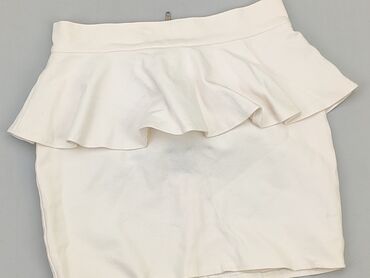 spódnice w biało granatowe paski: Spódnica, XS, stan - Dobry