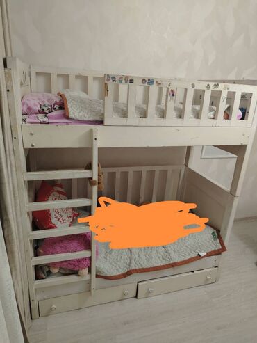 qiz usagi tortlari: Oğlan və qız üçün, Çarpayı
