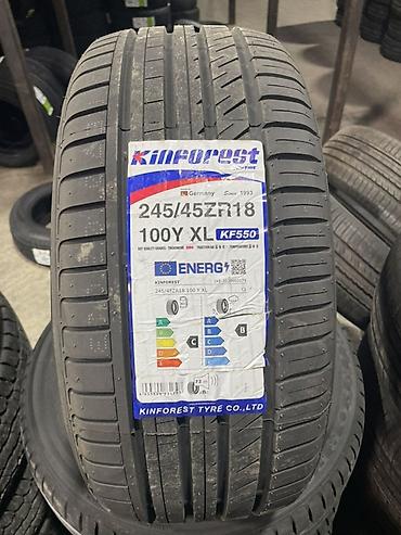 245: Летняя шина Kinforest KF550 - Размер: 245/45 ZR18 - Индекс — 2