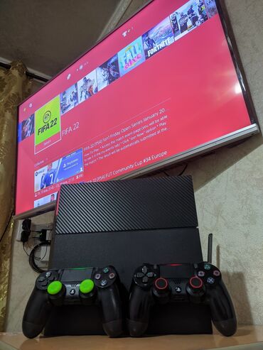 джойстики ar game: Sony PS4 вместе с ТВ LED50 В комплекте с приставкой аккаунт с 40