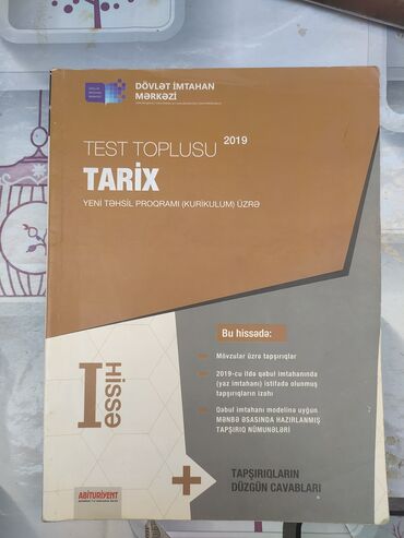 qanunvericilik test toplusu pdf: Tarix test toplusu