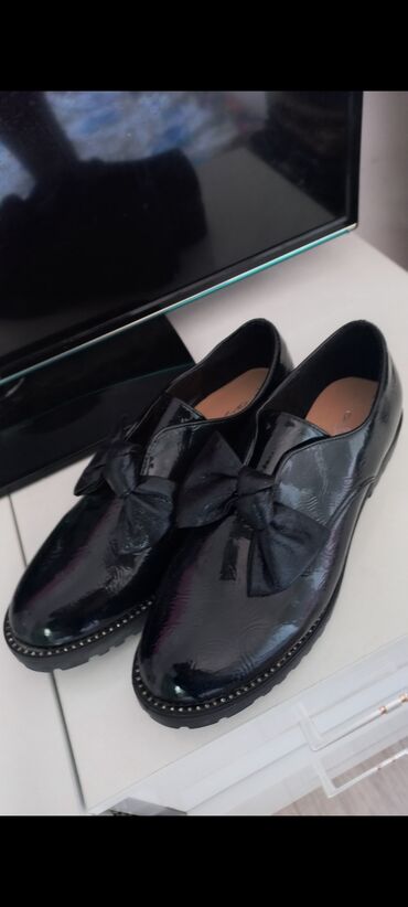 обувь ортопед: Туфли Abercrombie Fitch, 40, цвет - Черный