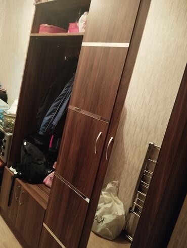 вешалки напольные в прихожую дорогие: Qonaq otağı/dəhliz üçün çoxfunksiyalı dəst: asılqanlı açıq hissə, iki