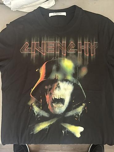 Kişi geyimləri: Futbolka, Givenchy, S, rəng - Qara — 1