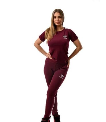 Gornji i donji deo: Adidas ženski komplet Novo Pamuk Veličine s m l xl 2xl fb Moja — 5