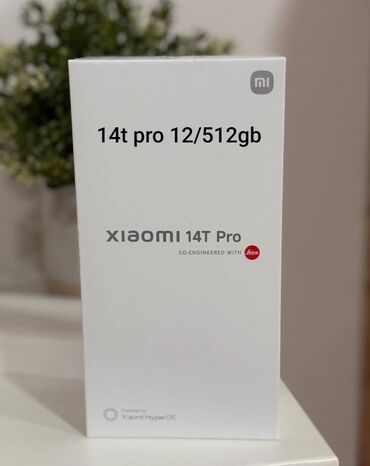 mi 14 pro qiymeti: Xiaomi 14 Pro, 512 GB, rəng - Qara