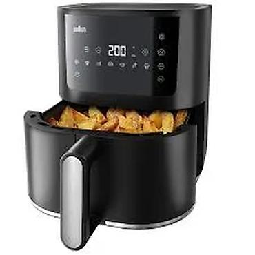 prestejin 5: Braun Air Fryer – 6L, 2000W, 20 Proqram, Elektron İdarəetmə, Qara — 2