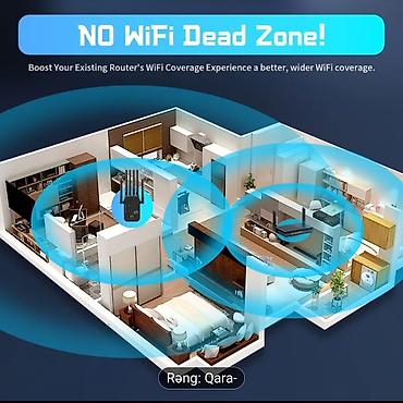 internet güçlendirici: Wi‑Fi 6 AP/Repeater – 1200M, Dual‑Band (2.4 GHz + 5 GHz) - 1200 Mb/s — 6