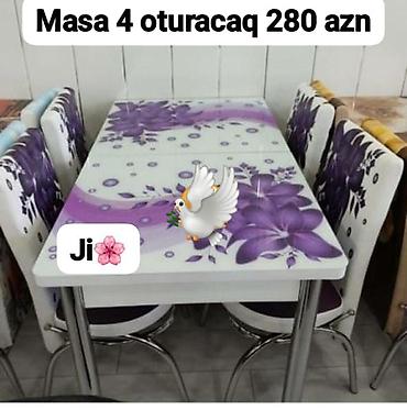 Mətbəx üçün, Yeni, 4 stul lalafo.az -da Mətbəx üçün, Yeni, 4 stul