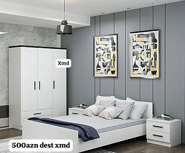 Yataq otağı dəsti – 500 azn (dəst) Məzmun: - 1 ədəd iki nəfərlik