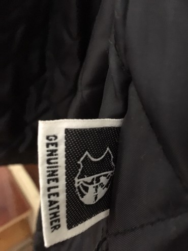 Ostale jakne, kaputi, prsluci: Nova Italijanska kožna jakna crne boje, postavljena i vatirana, jako — 6