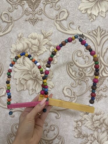 Oyuncaqlar: Papuqay və xırda quşlar üçün asılqan–oyuncaq Balaca yelləncək quşlar — 5