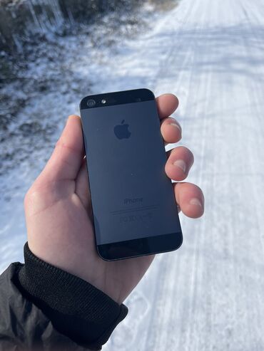 телефон fly 5 0: IPhone 5, 64 ГБ, Black Titanium