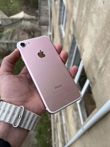 Apple iPhone: IPhone 7, 128 GB, Rose Gold, Barmaq izi