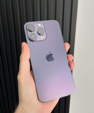 iphone 13 pro max 256 gb ikinci el: IPhone 14 Pro Max, 256 GB, Deep Purple, Face ID