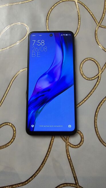 xiaomi redmi 9c qiymeti: Xiaomi Redmi Note 9S, 128 GB, rəng - Mavi, 
 Barmaq izi, Face ID