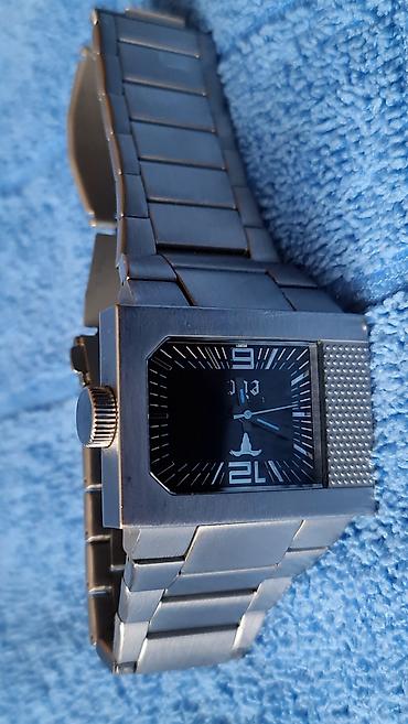 Ručni satovi: EDC by Esprit muški ručni sat – pravougaono kućište i čelična — 7