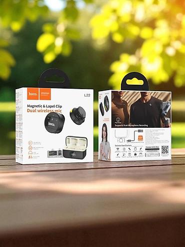 mini mikrofon: Yeni Simsiz (Bluetooth) Mikrofon Hoco, Pulsuz çatdırılma — 1