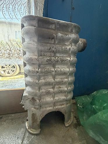 cocoloco komur: Ceyran Peçi Döküm soba korpusu (baca çıxışı yandan) - Material — 1