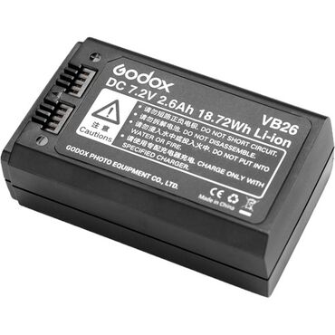 вспышка: Аккумулятор VB26A для вспышки Godox V1 и других моделей вспышек