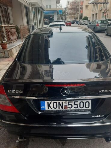 Mercedes-Benz: Mercedes-Benz E 200: 1.8 l. | 2008 έ. Λιμουζίνα — 3