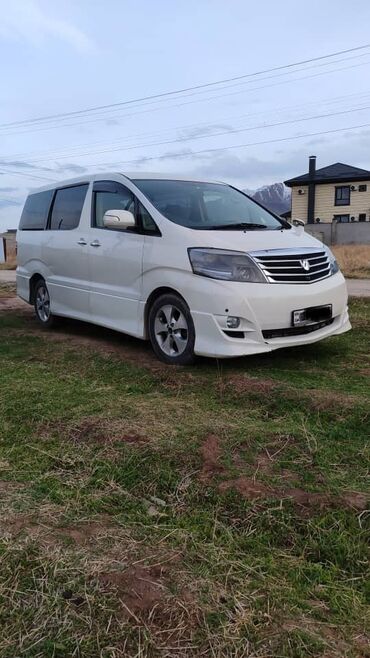 кудайберген авто: Toyota Alphard: 2006 г., 3 л, Бензин, Вэн/Минивэн