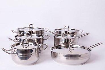 oro 24k inox 1810: Posudje u setu Furstin 12 FWFS NOVO. Posudje u setu Furstin FWFS 18/10 — 2