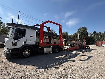 прицеп автовоз на 3 машины: Автовоз Renault с полуприцепом-транспортером BLEIRAS/LOHR - Сцепка — 2