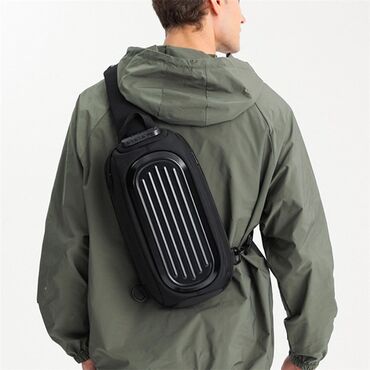 Чехлы и сумки для ноутбуков: Акция на сумки и рюкзаки от Ozuko -20% Ozuko 9562 мужская сумка-слинг