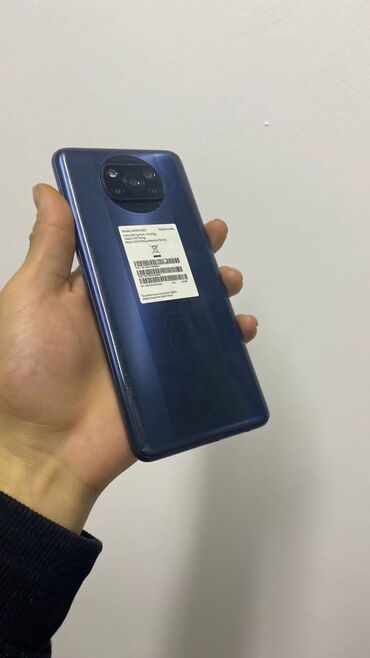 pocophone f1: Poco X3 NFC, Б/у, 64 ГБ, цвет - Синий, 2 SIM