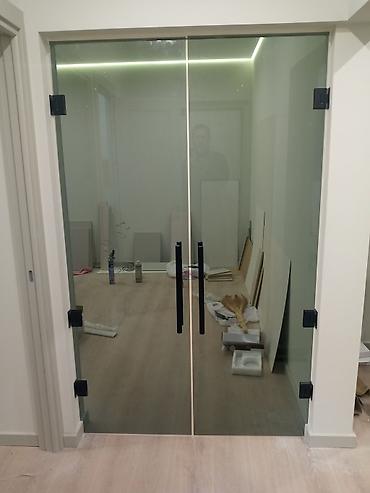 Перегородки на заказ: На заказ Цельностеклянная перегородка, Бесплатный замер, Бесплатная доставка, Бесплатная установка — 25