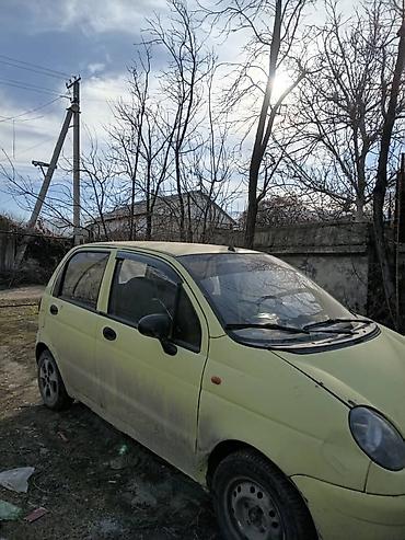 Daewoo: Daewoo Matiz: 2002 г., 0.8 л, Механика, Бензин, Хэтчбэк — 2