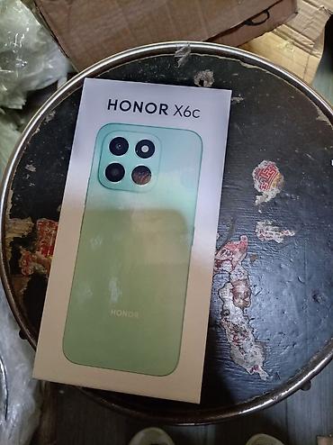 iphone se 2016: Honor X6c, 128 GB, rəng - Göy, Sensor, Barmaq izi, Face ID — 5