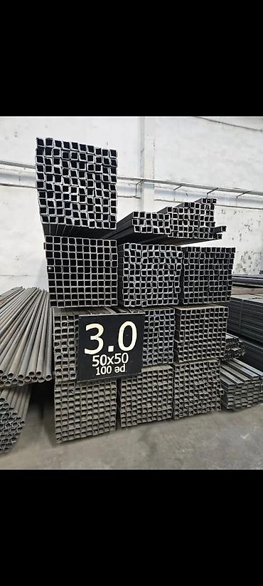 profil metal: Müxtəlif ölçülü kvadrat metal profillər. Bu profillər tikinti və — 8